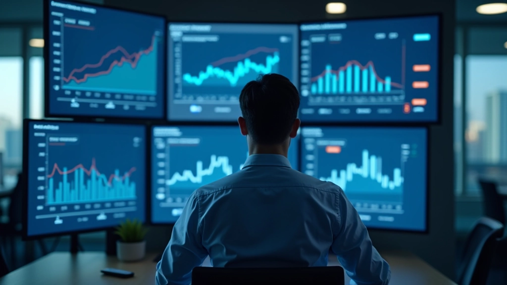 Makroökonomische Datenanalyse mit Finanzcharts und Statistiken